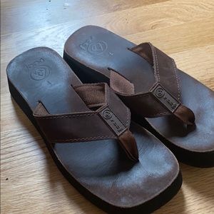 Reef platform flip flops